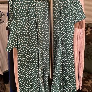 Never Worn Wrap MIDI Dress